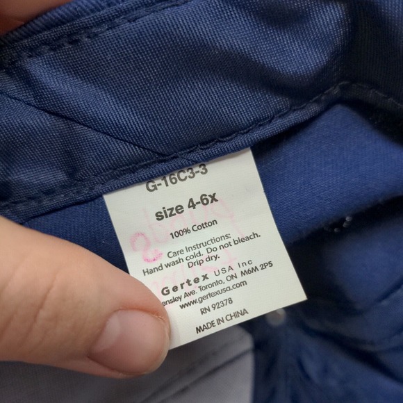 Gertex Girl's Strapback Hat Multicolor Size 4-6X Stars Graphic - Picture 7 of 7